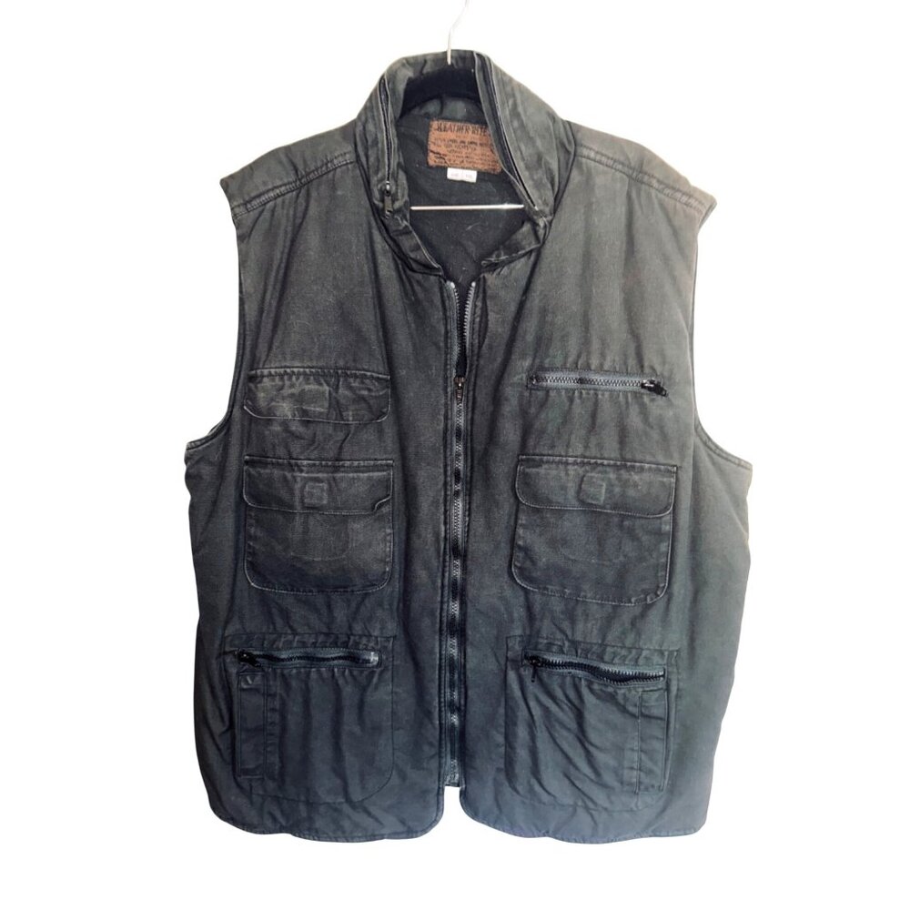 Weather-Rite Inc. Rangers Vest Mens Black Utility XXL Big Tall Hunting Outdoor